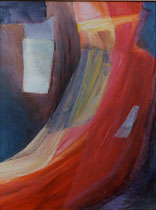 179  //  "BROKAI"  //  1998  //  Acryl auf Baumwolle