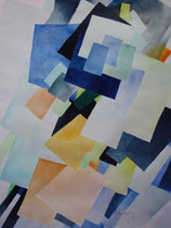 359  //  "Bewegung mit Licht"  //  Aquarell  //  70x50cm