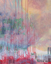 428  //  "...verirrten sich im Wald"  //  2012  //  Acryl  //  100x80cm