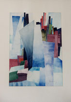192  //  "Meditation VIII"  //  1999  //  Aquarell  //  70x50cm