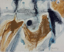 447  //  "Rausch II"  //  2014  //  Aquarell  //  40x50cm