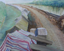 417  //  "Feldlager"  //  2011  //  100x80cm