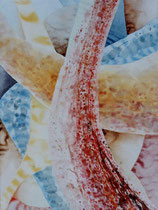 352  //  "Gekreuzte Stränge"  //  2000  //  Aquarell  //  95x75cm