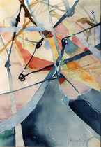 255  //  "Riesenrad"  //  2002  //  Aquarell  //  70x50cm