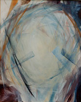 190  //  "Vision"  //  1999  //  Acryl auf Baumwolle  //  100x80cm