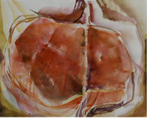 79  //  "Rot"  //  1992  // Aquarell  //  50x70cm