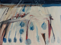 223  //  "Regentropfen"  //  2000  //  Acryl auf Baumwolle  //  60x80cm