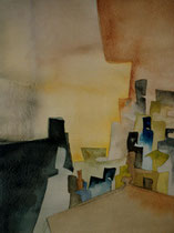 109  //  "Wohin?"  //  Aquarell  //  70x50cm