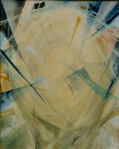 189  //  "Wandernder Gedanke"  //  1999  //  Acryl auf Leinwand  //  100x80cm