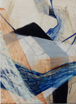 242  //  "In Schichten"  //  2000  //  Acryl auf Preßspan  //  80x60cm