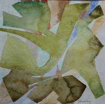 398  //  "Ohne Titel"  //  2010  //  Aquarell  //  40x40cm
