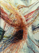 93  //  "Ausbrüche"  //  1992  //  Aquarell  //  95x75cm