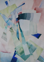 360  //  "Leiser Klang"  //  Aquarell  //  70x50cm