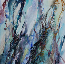 409  //  "Ein Fest"  //  2010  //  Aquarell  //  40x40cm