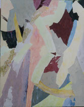 351  //  "Einladung"  //  2005  //  Acryl auf Baumwolle  //  100x80cm