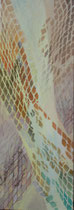 386  //  "Netzgebilde"  //  2009  //  Acryl  //  140x50cm