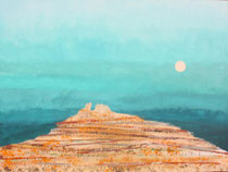 370  //  "Hommage an Max Ernst II"  //  2007  //  Acryl  //  60x80cm