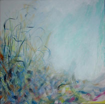 415 links  //  "Traum von Freiheit" (Tryptichon) //  2010  //  Acryl  //  50x50cm