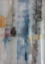 362  //  "Spurensuche"  //  Aquarell  //  70x50cm
