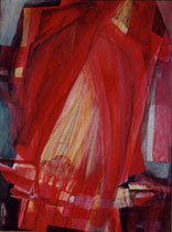 328  //  "Entlastet" oder " A LA BROKA"  //  2005  //  Acryl auf Baumwolle  //  80x60cm