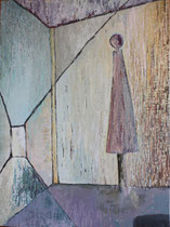 429  //  "Allein"  2012  //  Acryl  //  80x60cm