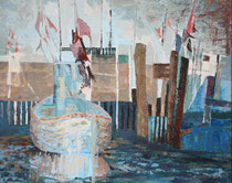 69  //  "Hirthals II"  //  1990  //  Acryl  //  60x80cm