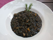 Crni risoto-Black risoto-Schwarze Risotto