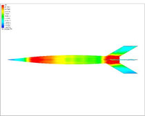 Surface Temperature, Mach 6.9