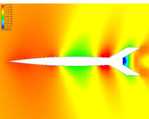 Density, Mach 1.0--simulated altitude of 22,000 ft (Re= 22.6 x 10^6)
