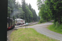 Einfahrt in Niederschlag.