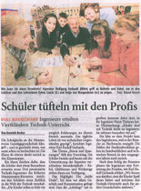 Bericht im Remscheider General-Anzeiger 2007