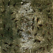 sin título, 1999, técnica mixta sobre lienzo, 100x100 cm