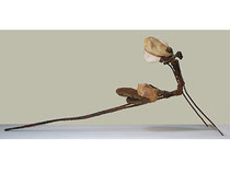 Libélulua, 2002, 36x70x10 cm, steel, material