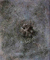 sin título, 2001, técnica mixta sobre lienzo, 60x50 cm