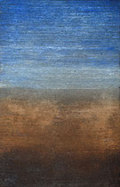 Tierra y Mar, 2009, mixed media on wood, 70x45 cm (sold)