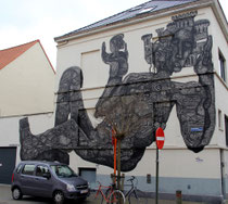 Mural von Zio Ziegler, USA.