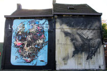 Murals von Steve Locatelli & unbekannt