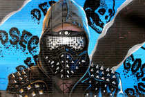 Mural von den "Aerosol Kings" in der Uitbreidingstraat