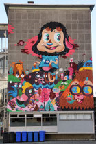 Mural von Bue the warrior