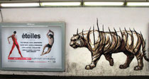 Mural in der Metrostation Spagna 