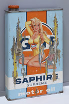 MISS GULF  Collage papier & technique mixte sur support bois 105 cm x 73 cm  2021