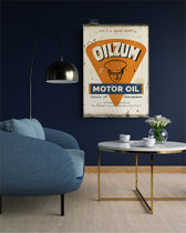 OILZUM OIL CAN  Collage papier & technique mixte sur support bois 105 cm x 73 cm  2022