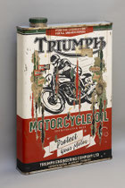 TRIUMPH OIL CAN Peinture acrylique, collage papier & technique mixte sur support bois 105 cm x 73 cm x 15 cm  2024