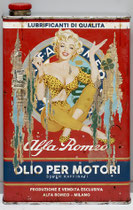 MISS ALFA ROMEO  Collage papier & technique mixte sur support bois 105 cm x 73 cm  2022