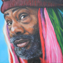 Georg Clinton  60*60 cm
