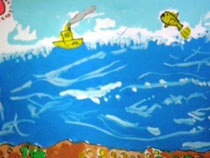 小学１年生女子（本町アトリエ）水彩画
