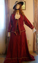19e siecle amazone rouge T40/48
