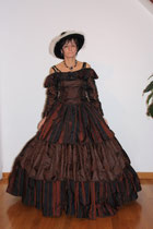 19e siecle scarlette marron T 36/44