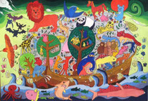 夏休みに絵画コンクール作品を描きましょう！