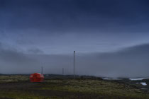 Schutzhütte im Hochland , Westfjorde